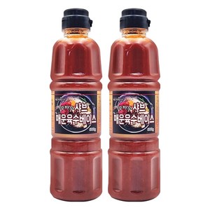 하우하우 매운육수베이스, 600g, 2개