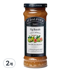 샹달프 과일잼 로열 무화과, 284g, 2개