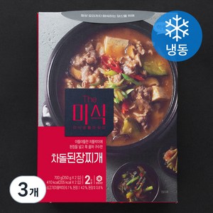 더미식 차돌된장찌개 2인분 (냉동), 700g, 3개