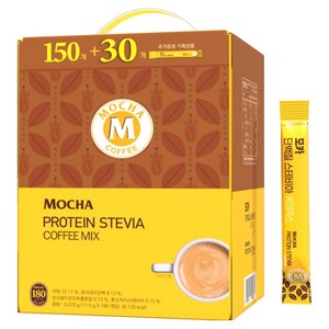 모카씨엔티 단백질 스테비아 커피믹스