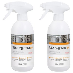 코코즈 오븐크리너 골드, 500ml, 2개