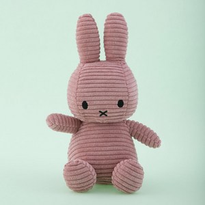 본톤토이즈 미피 코듀로이 인형, 23cm, 더스티로즈, 1개