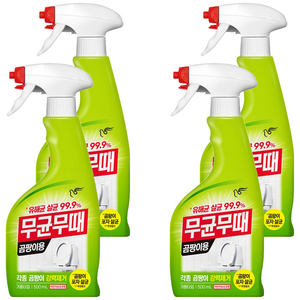 무균무때 곰팡이용 세정제, 500ml, 4개