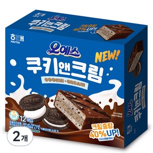 해태제과 오예스 쿠키앤크림, 360g, 2개