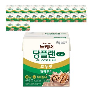 뉴케어 당플랜 미니 호두맛, 150ml, 24개