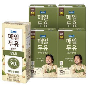 매일두유 99.9 플레인, 190ml, 48개