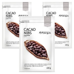리치팜너트 카카오닙스, 220g, 3개