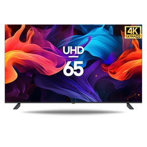 시티브 4K UHD LED TV, 164cm(65인치), 일반TV, 무타공 벽걸이형(추가비용발생), 방문설치
