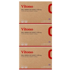 비토노 이왕재박사 메가 비타민C 3000mg, 270g, 3개