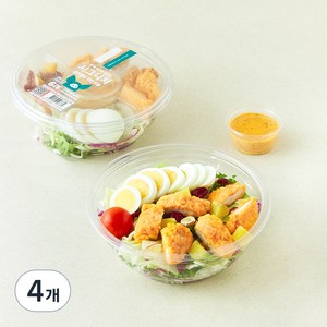 피그인더가든 시그니처 골든텐더치킨 보울샐러드, 232g, 4개