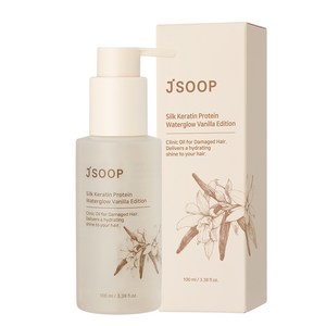 제이숲 실크 케라틴 단백질 워터글로우 헤어 에센스 바닐라 에디션, 100ml, 1개