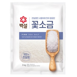 백설 꽃소금, 3kg, 1개