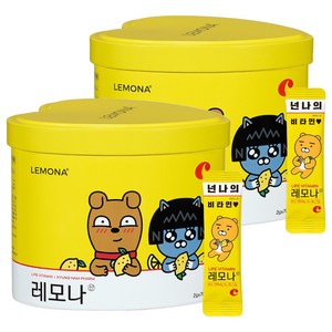 레모나 비타민C 70포, 140g, 2개