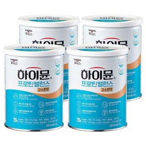 하이뮨 프로틴 밸런스 고소한맛, 304g, 4개
