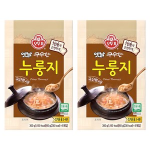 오뚜기 옛날 구수한 누룽지, 300g, 2개