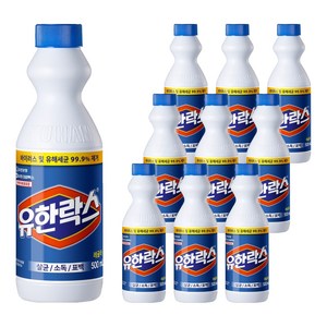유한락스 레귤러, 500ml, 10개