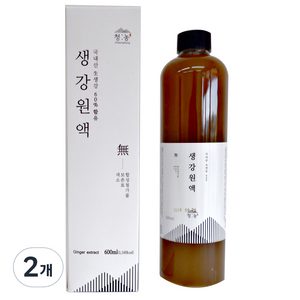 청농 생강원액, 600ml, 1개입, 2개