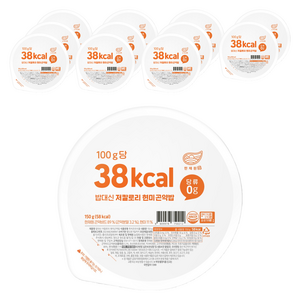 한채원 밥대신 저칼로리 현미 곤약밥, 150g, 12개