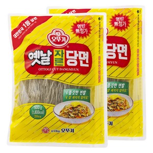 오뚜기옛날 자른당면, 500g, 2개