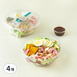 피그인더가든 시그니처 훈연목살스테이크 보울 샐러드, 234g, 4개