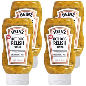 하인즈 핫도그 렐리쉬, 375ml, 4개