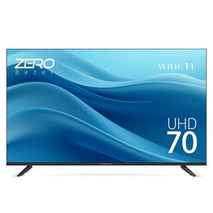 와이드뷰 4K UHD LED TV, 177cm(70인치), 일반TV, 무타공 벽걸이형(추가비용발생), 방문설치