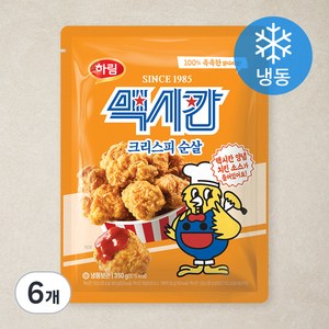 맥시칸 크리스피 순살 (냉동), 350g, 6개
