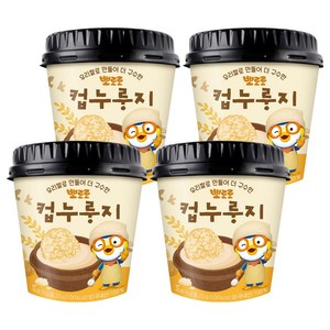 어니스트에프엔비 뽀로로 컵누룽지, 25g, 4개
