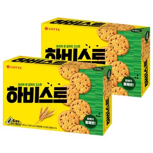 롯데웰푸드 하비스트 오리지널, 300g, 2개