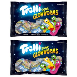 트롤리 사우어 구미젤리 72개입, 720g, 2개