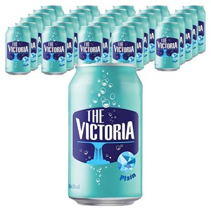 웅진빅토리아 탄산수 캔 플레인, 350ml, 72개