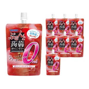 오리히로 곤약젤리 제로칼로리 사과맛, 130g, 8개