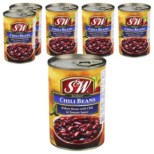 에스앤더블유 칠리빈스, 400g, 6개