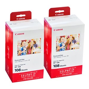 캐논 셀피 포토인화지 엽서사이즈 RP-108, 4X6, 216개