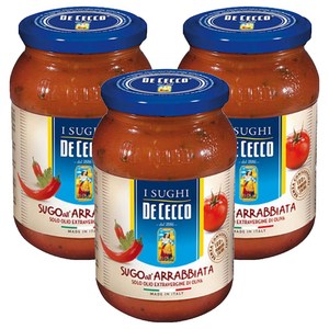 데체코 슈고 올 아라비아따 파스타 소스, 400g, 3개