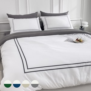 루시드슬립 국내산 갤러리 호텔식 옥수수솜 무봉제 차렵이불 세트