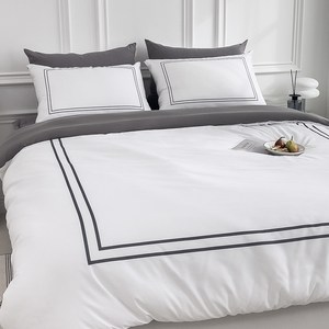 루시드슬립 국내산 갤러리 호텔식 옥수수솜 무봉제 차렵이불 세트