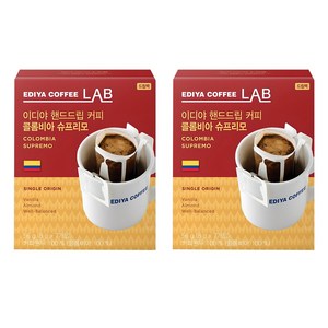 이디야커피연구소 핸드드립 콜롬비아 슈프리모 드립커피