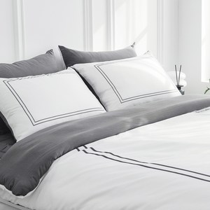 루시드슬립 국내산 갤러리 호텔식 옥수수솜 무봉제 차렵이불 세트