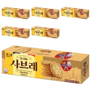 사브레 과자, 84g, 6개