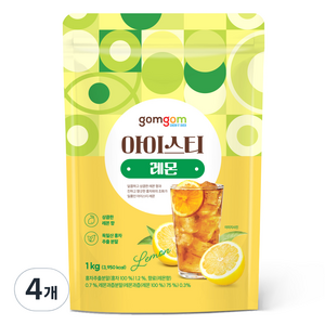 곰곰 아이스티 레몬, 1kg, 1개입, 4개