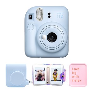 인스탁스 미니 12 파스텔 블루 instax mini 12 + 전용가방 세트