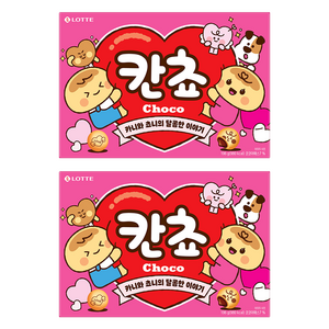 롯데웰푸드 칸쵸 초코, 196g, 2개