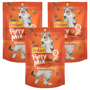 프리스키 고양이 파티믹스 간식, 오리지날, 170g, 3개