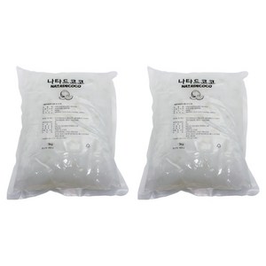 코코넛젤리 8mm 음료용, 1kg, 2개