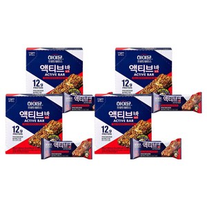 하이뮨 프로틴밸런스 액티브 바 넛츠 6p, 300g, 4개