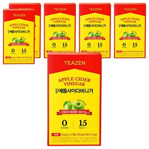 티젠 애플사이다 비니거, 50g, 6개