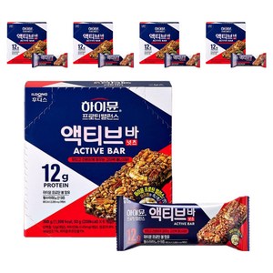 하이뮨 프로틴밸런스 액티브 바 넛츠 6p, 300g, 5개