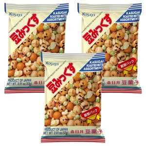 카수가이 마메믹스 과자, 57g, 3개