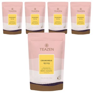 티젠 캐모마일 25p, 25개입, 1.5g, 5개